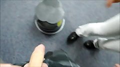 Hot student couple fucking in the public library