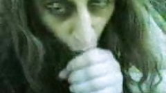 paki wife blowjob cum swallowing