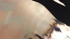 public cumshot on girls jacket