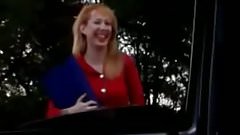 Cumshot Asking for Directions Car Dickflash