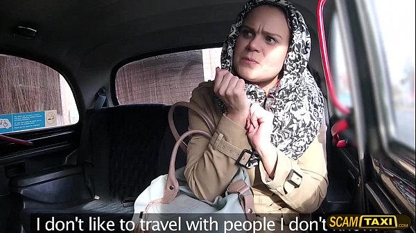 Horny passenger have sex with the driver and gains messy cum