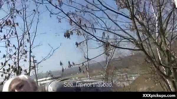 Sexy babes fuck for a good ride in public 16