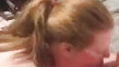 Bbw gives BJ’s to her man and her man’s friend