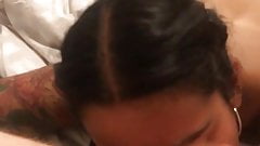 Dirty amateur Latina sucks and rims – Swallows a cumshot