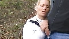 Outdoor Handjob