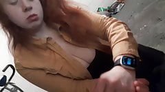 Redhead Wife CherryCakes Swallows Cumm