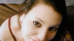 My Step Brother Fucks my Mouth after the Shower