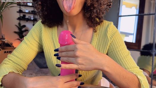 JOI – Follow my Jerk Off Instructions watching me and my big dildo